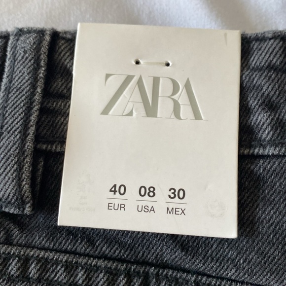 Zara Black Denim Shorts - Picture 4 of 8